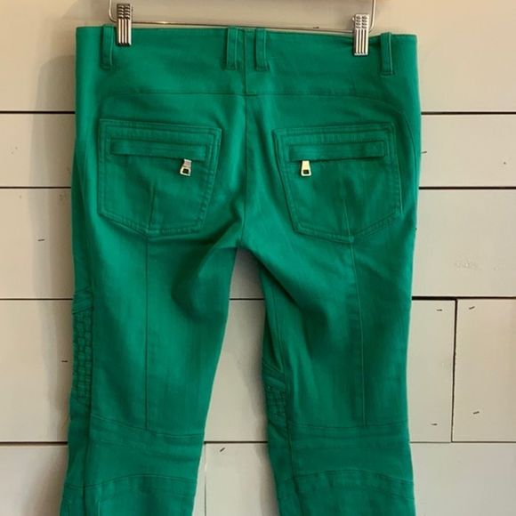 BALMAIN low rise biker jeans - Picture 9 of 13